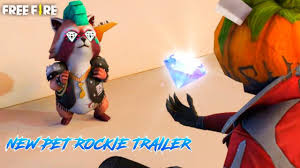 To be the last survivor is the only goal. New Rookie Pet Free Fire Trailer Free Fire World Free Fire India Electro 333 Youtube