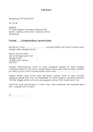Wakil rektor bidang umum dan keuangan universitas negeri semarang yang bertandatangan di bawah ini : Doc Surat Pencairan Penutupan Garansi Bank Aminah Azahra Academia Edu