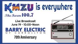KMZU Live Remote Broadcast - Barry Electric