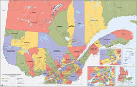Current And Past Map La Commission De La Representation Electorale Du Quebec