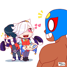 He wants to be cool and mysterious, but he's not very good at it. Edgar Is A Fan Of El Primo And We All Know 3 Brawlstars