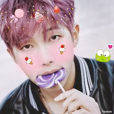 Find and save images from the namjoon cute moments collection by gloria (pacificjimin) on we heart it,. Bts Cute Icon Kim Namjoon On We Heart It