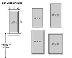 What is the size of a standard basement window? 15 Best Basement Egress Window Ideas Egress Window Egress Window Well