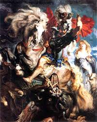 Desde entonces san jorge ha sido muy venerado e incluso es considerado junto con la inmaculada la catedral basílica menor organiza la fiesta patronal de san jorge bendito e invita a los feligreses. La Leyenda San Jorge Y El Dragon Turismo Huesca La Magia