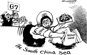 From wikimedia commons, the free media repository. South China Sea Dispute Cartoon South China Sea South China Artificial Island