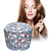Cantu thermal shield heat protectant shields hair from heat up to 425° f. Amazon Com Hair Steamer Luckyfine 110v Electric Hair Cap Thermal Cap For Hair Spa Hair Thermal Treatment Deep Conditioning Hair Spa Cap Hair Care Hat For Home Use Beauty Personal Care