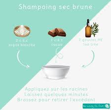 Shampoing Sec Brune Shampoing Produits De Beaute Faits Maison Argile Blanche