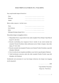 Surat pernyataan adalah surat yang dibuat pembuatan surat pernyataan dapat dibuat dengan diketik ataupun ditulis manual menggunakan tangan. Versi Kami Madrasah Nota Kesepakatan Bersama Penerapan Protokol Kesehatan