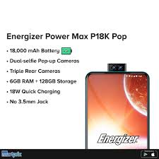 Energizer Power Max P18K Pop ...