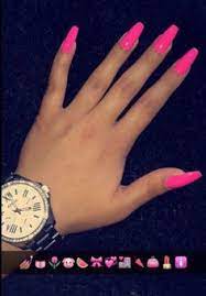 Ongles en gel couleur pastel. 11 Idees De Ongles Rose Fluo Ongles Rose Ongles Rose Fluo Ongles