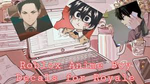 In roblox, you can use decals to customize the avatar's looks, decorate structures, and create a perfect build in. Roblox Anime Boy Roblox Decals For Royale High And Bloxburg Etc Youtube