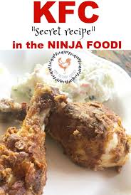 Kfc In The Ninja Foodi Home Pressure Cooking Recipes Ninja Cooking System Recipes Kfc Recipe