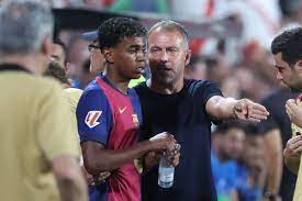 Champions do not rest' - Hansi Flick sends message to Barcelona's Lamine  Yamal - Barca Blaugranes