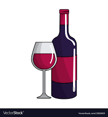 Glass And Bottle Of Wine Icon Vector Illustration Design Download A Free Preview Or High Quality Adobe Illustrator Ai Eps Pdf A Wine Icon Wine Bottle Glass