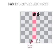 The darker colored checkers are usually designated black, and the lighter color is designated white. How To Set Up A Chess Board Wholesale Chess