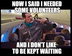 The viral videos of the passenger have triggered an avalanche of memes from the internet. United Airlines Meme 1 Reasonish