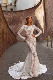 Elegant sweetheart ivory tulle backless appliques lace trumpet/mermaid wedding dress. Our Top 10 Mermaid Wedding Dresses With Sleeves