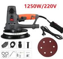 220V 1250W Drywall Sander Wall Polishing Machine Grinding Wall Putty Polisher