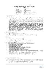 Pak tani pergi ke sawah saat matahari terbit. Rpp Bahas Indonesia Sma Xii Bab 3