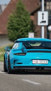 Blue Porsche Gt3rs Car Iphone Wallpaper Mercedes Wallpaper Super Cars