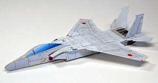 Printable Paper F 15 Airplane Model Really Flies Paper Airplane Models Paper Models Paper Airplanes