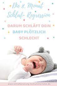 Die 8 Monat Schlaf Regression Baby Fordern Baby Einschlafen Schlaf Baby