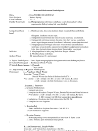 Berkaitan dengan pembuatan rpp 1 lembar, tujuan pembelajaran mengacu pada: Rpp Klas Xii Semester 2 Pdf