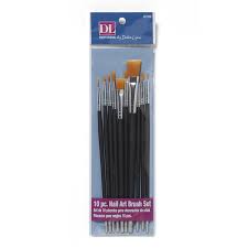 10 Piece Nail Art Brush Set Nail Art Brushes Art Brushes Nail Art