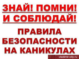 Владимир | Обеспечить безопасность детей в период летних каникул ...