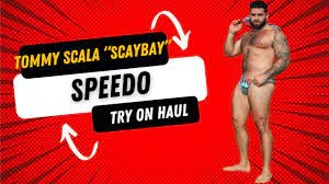 Tommy Scala “Scaybay” Speedo Try on Haul - YouTube