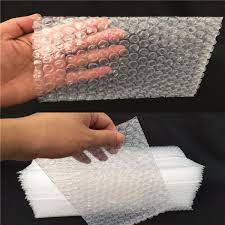 20pcs clear shakeproof recyclable small packing pouches poly bubble wrap bags sale banggood com plastic vacuum packaging