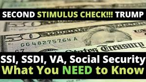 Second Stimulus Update Ssi Ssdi Va Social Security Saturday Youtube