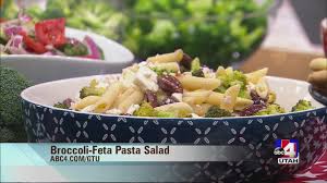 It also includes different kinds of sauces, usually chilli, garlic, and barbecue. Broccoli Feta Pasta Salad Abc4 Utah