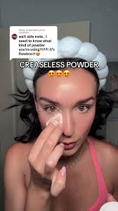 Replying to @Rachael Lynn MAGIC for the under eyes😍 #tartecosmetics #tarte  #tartepowder #settingpowder #brighteningpowder