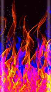 Wallpaper Of Art Line Fire Frame Patterns Textures Backgrounds For Mobile Phone Hand Phone Neon Wallpaper Wallpaper Iphone Neon Smoke Wallpaper