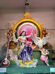 The people practicing hinduism have firm faith on gods and goddesses whom they worshiped on various occasions by performing puja and rituals. 60 Saraswati Puja Pandal Ideas In 2021 Saraswati Puja Pandal Saraswati Goddess Saraswati Devi