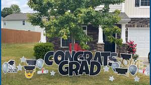 Celebrate educational milestones and events. Greensboro Mom And Daughter Make Graduation Yard Signs Wfmynews2 Com