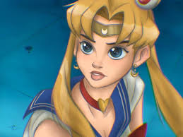 I tried to draw sailor moon 🌙