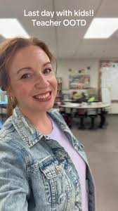 Happy Thursday!! It’s going to be a fun day of Minute to Win It and Candy  Bar Awards! #ginger #redhead #fitcheck #teachersoftiktok #ootd