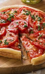 Recette Tarte A La Tomate Moutarde Et Herbes Fraiches 750g Recette Recettes De Cuisine Recette Tarte Tomate Tarte Tomate