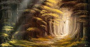 Your forest landscape stock images are ready. Concept Art And Photoshop Brushes Painterly Landscape Artwork Dark Forest