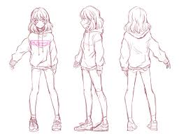 This is especially so for female characters who often have larger and wider eyes than their male counterparts. Artstation Anime Girl Character Design For Visual Novel Veronika Hrbacova