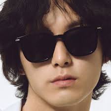 스퀘어 베이직 선글라스 블랙