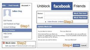 How Do I Unblock Somebody On Facebook Facebook Facebook Platform Find Friends