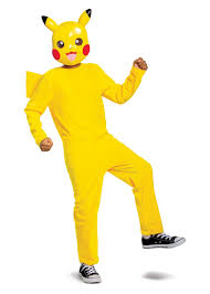 Pikachu Classic Costume Pikachu Costume Classic Halloween Costumes Pokemon Costumes