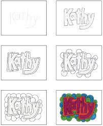 Both children and adults can do it. Doodle Name Art Art Projects For Kids