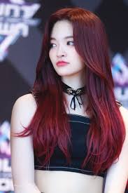 Pin By Hany Helmy On Fashion Illustration Vintage Korean Hair Color Kpop Hair Color Red Hair Kpop
