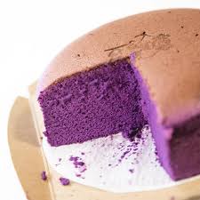 Put the cake pan in a roasting pan and add boiling water so it comes up 1/2 inch up the cake pan. Bouncy Ube Japanese Cheesecake Savoury Cake Japanese Cheesecake Modern Cakes