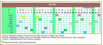 Calendrier Excel 2023 Mensuel Calendrier 2022 Planning Horizontal Mensuel