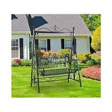 Garden Swing Chair Metal Cast Iron Outdoor Furniture Vintage Two Seat Hammock Swing Chair Garden Swing Chair Outdoor Metal Chairs